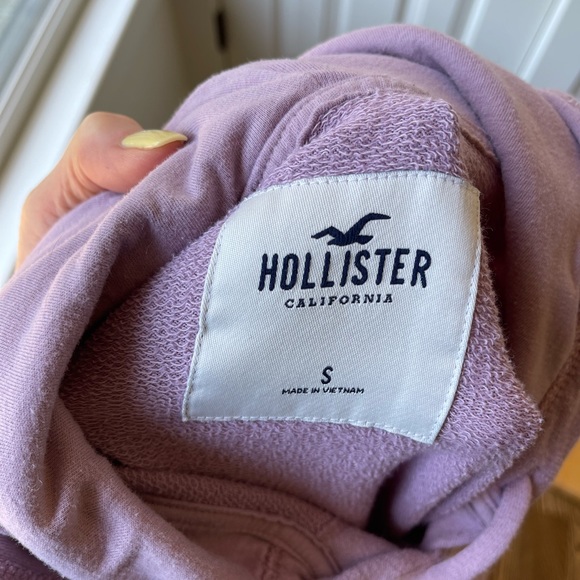 Hollister laced up cropped hoodie - Picture 4 of 7